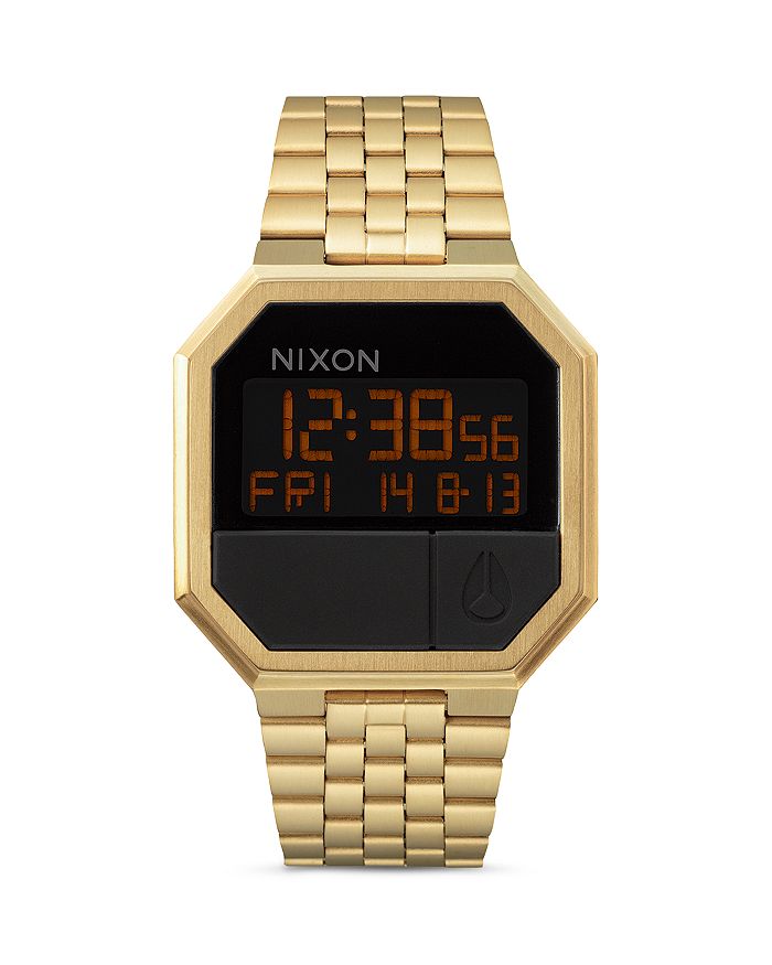

Часы Re-Run, 38,5 мм Nixon, черный