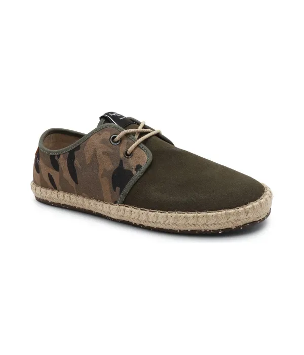Теннисные кроссовки Tourist Claic Camo Pepe Jeans London, зеленый