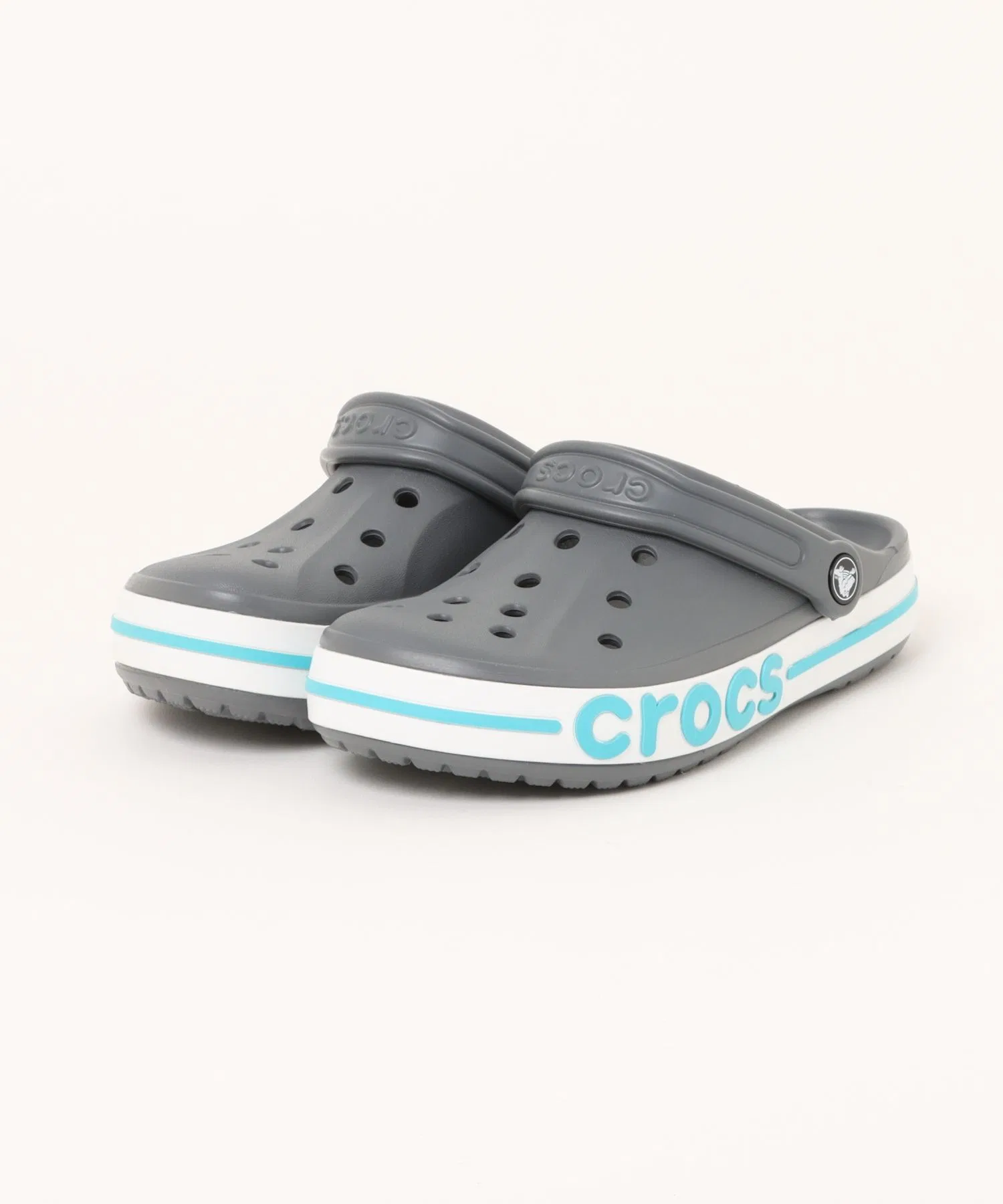 Унисекс сандалии Crocs Bayaband Clog серые