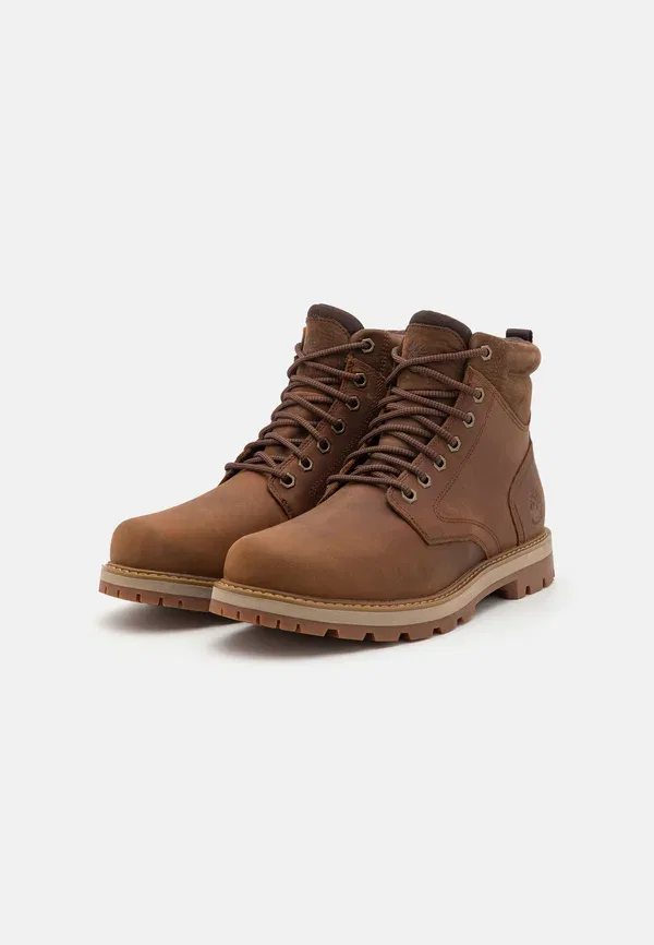 Ботинки на шнуровке Timberland, цвет ржавый — фото 2