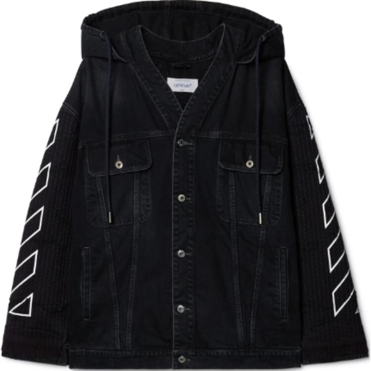 

Куртка мужская винтажная черный Off-White