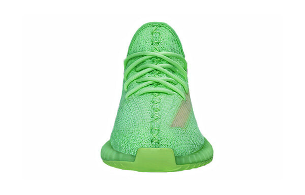 Кроссовки boost 350 v2 gid kids Adidas Yeezy, зеленый — фото 3
