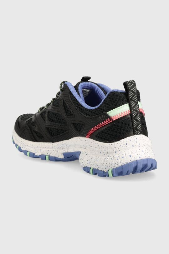 Кроссовки женские Skechers из натуральной кожи, черный — фото 3