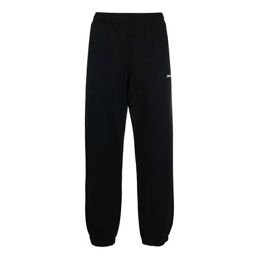 

Брюки men's fw21 caravaggio painting bundle feet sports pants/trousers/joggers black Off-White, черный