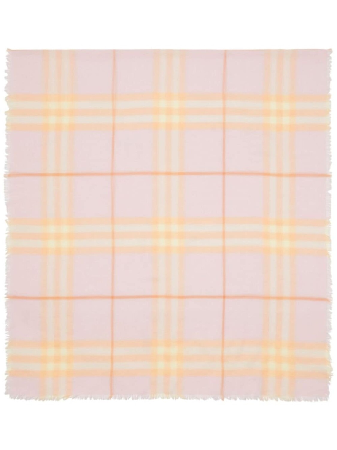 

Burberry шерстяной шарф в клетку, розовый