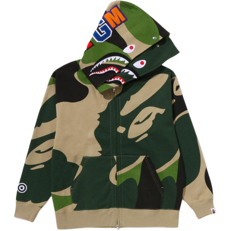 

Мужская толстовка FW25 ABC CAMO A Bathing Ape, зеленый