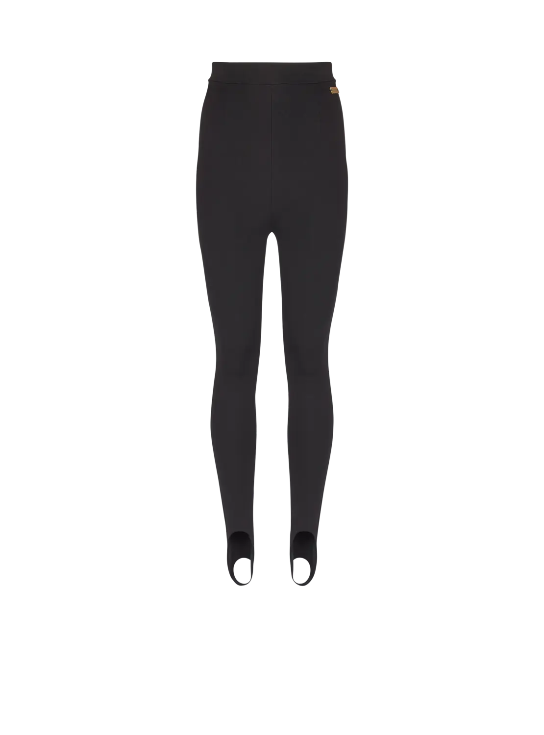 

Джерсовые леггинсы с лацканами Balmain, черный