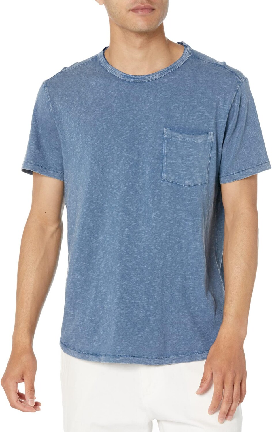

Футболка John Varvatos Cooper Short Sleeve Pocket Tee K4155Z2, цвет Dutch Blue