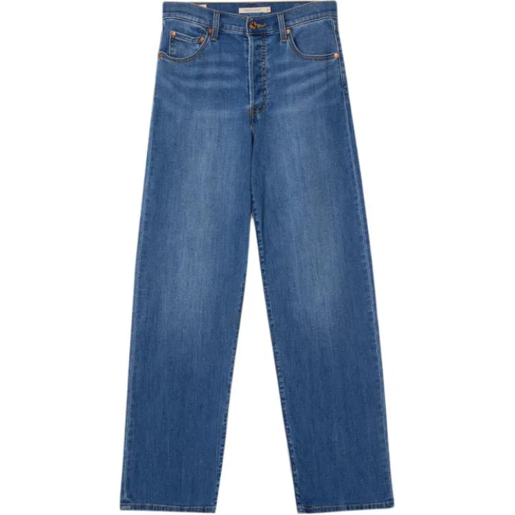 Джинсы Ice Cool Series женские medium blue, прямые, средней посадки Levis