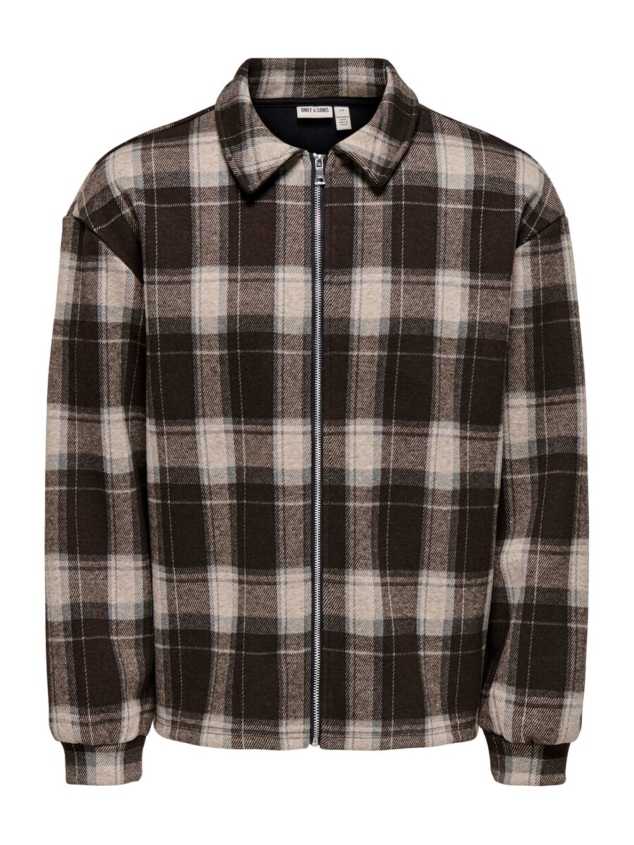 

Рубашка на пуговицах Comfort fit Only & Sons ONSHENDON, темно-коричневый