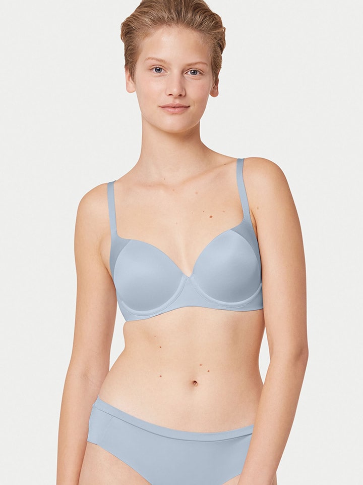 

Бюстгальтер на косточках Soft Touch Triumph, светло-синий
