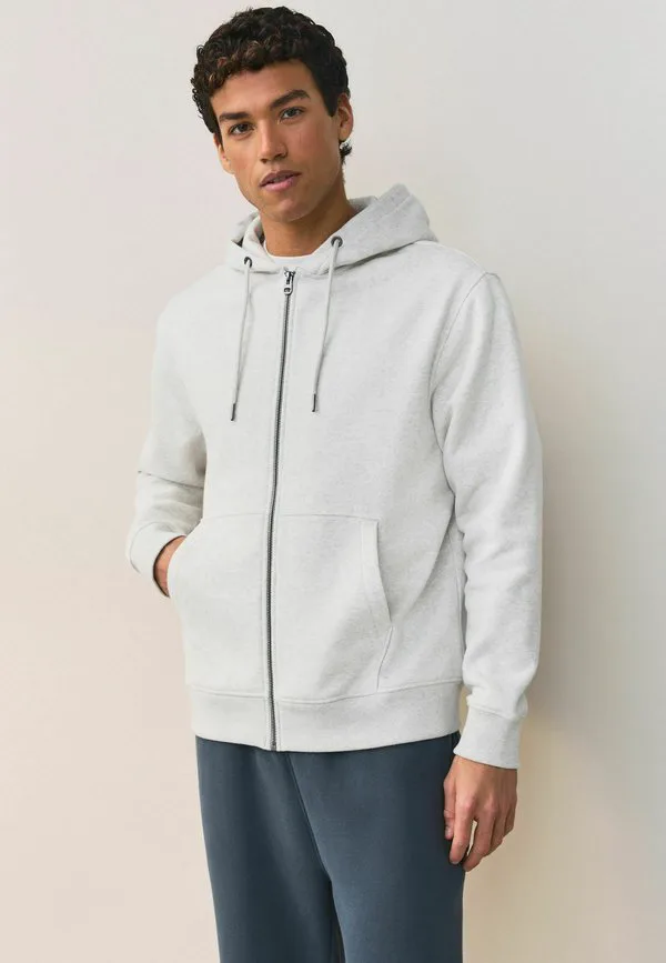 

Толстовка на молнии Next, Grey Marl, Серый, Толстовка на молнии Next, Grey Marl