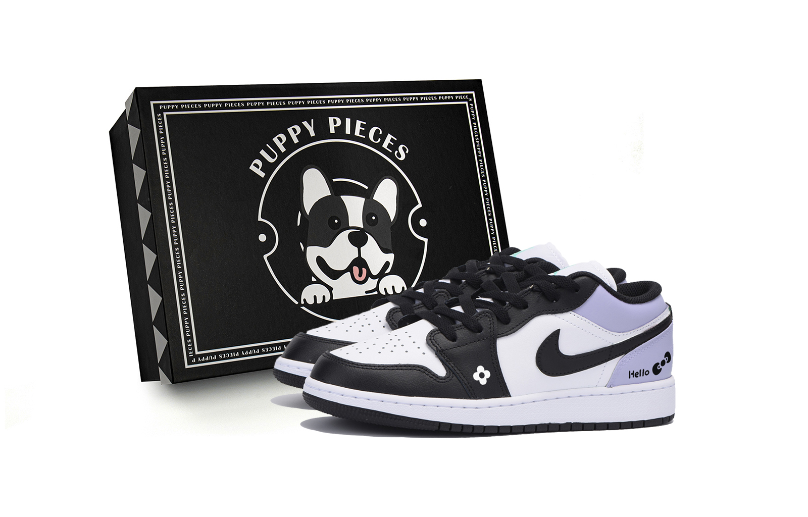 

Баскетбольные кроссовки Air 1 LOW Top для детей и подростков Jordan, белый