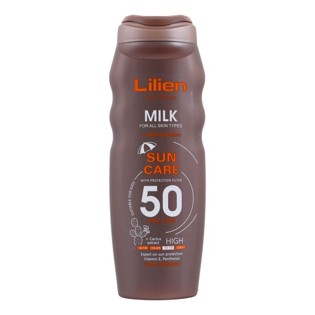 

Lilien sun active uva/uvb 50 молочко для тела, 200 мл