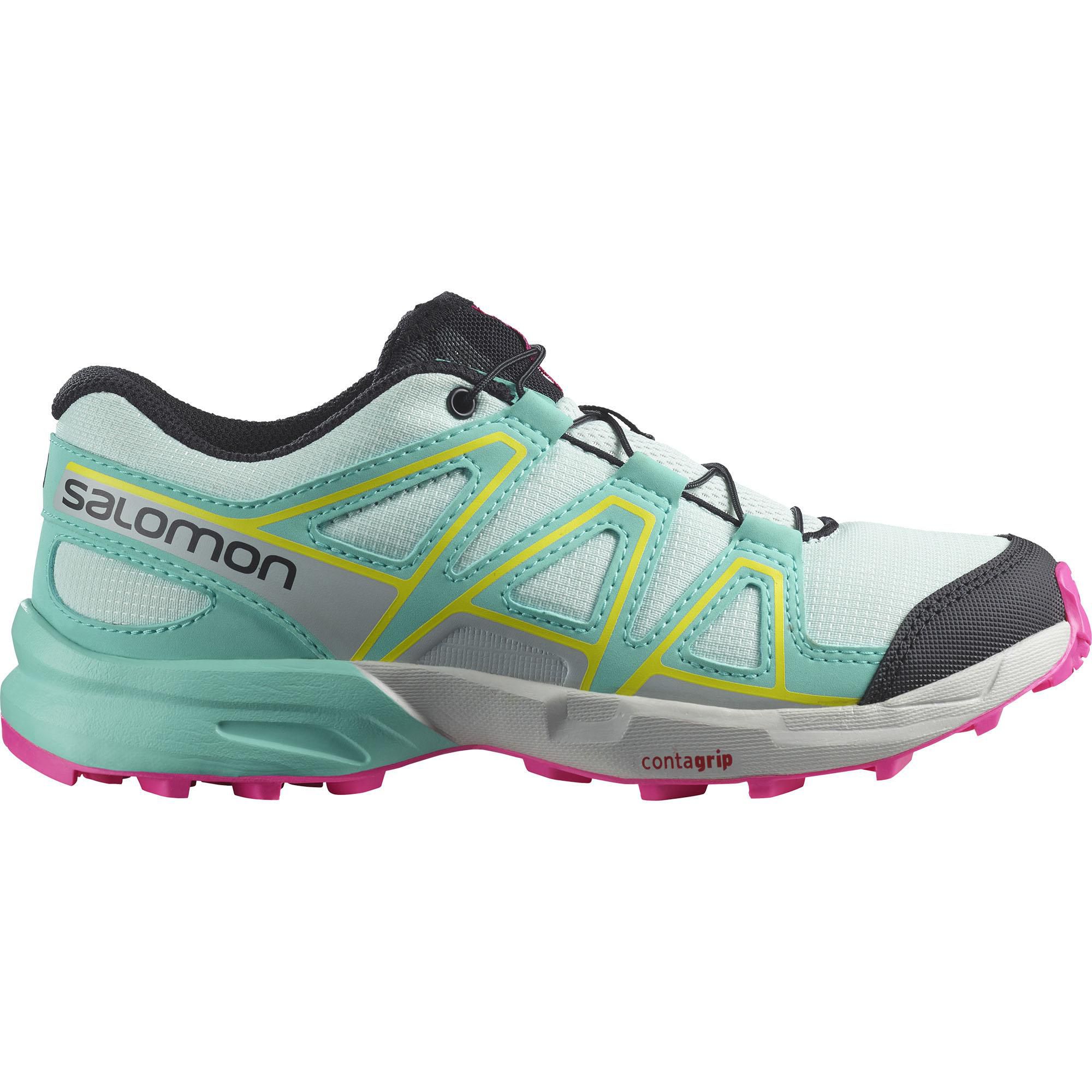 

Детские походные ботинки Speedcross Salomon, Aqua/Blue/Lunar Rock