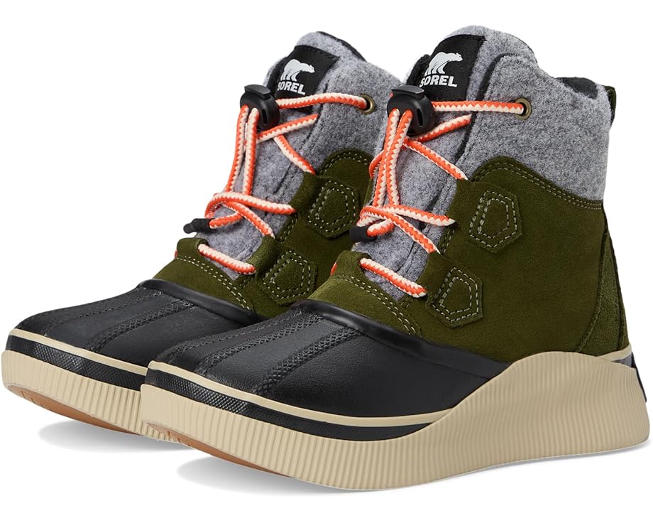 

Ботинки SOREL Kids Out N About IV Chillz WP, цвет Utility Green/Black