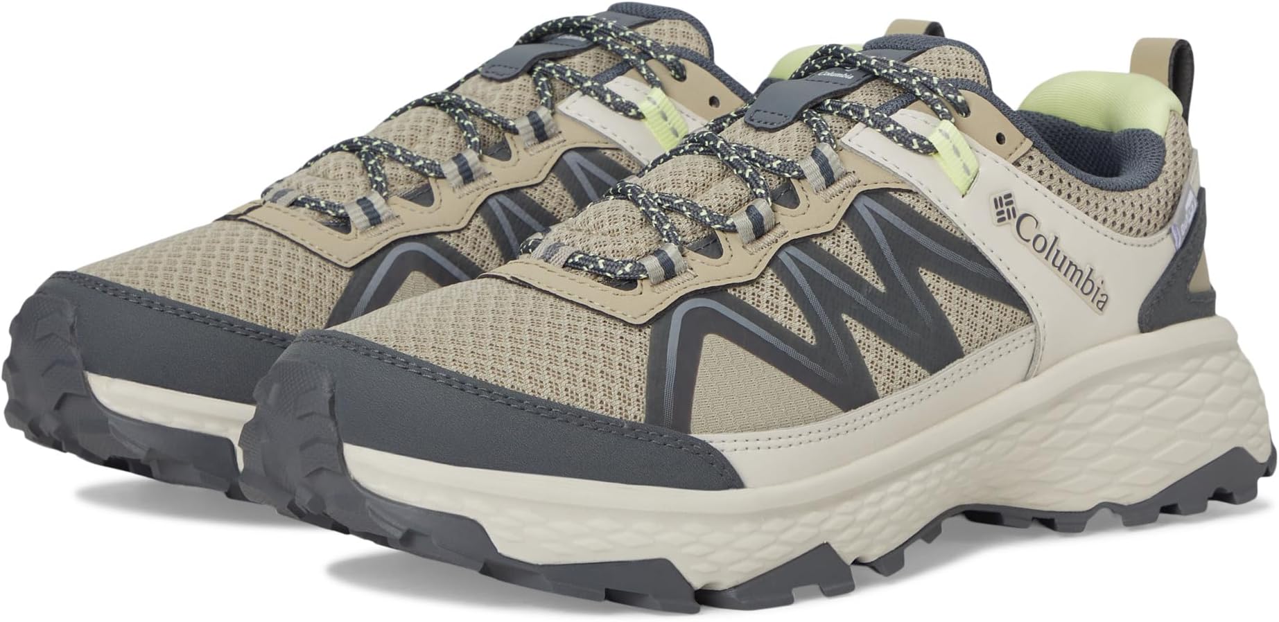 

Походные ботинки Columbia Peakfreak Rush Outdry, цвет Canvas Tan/Citron Haze