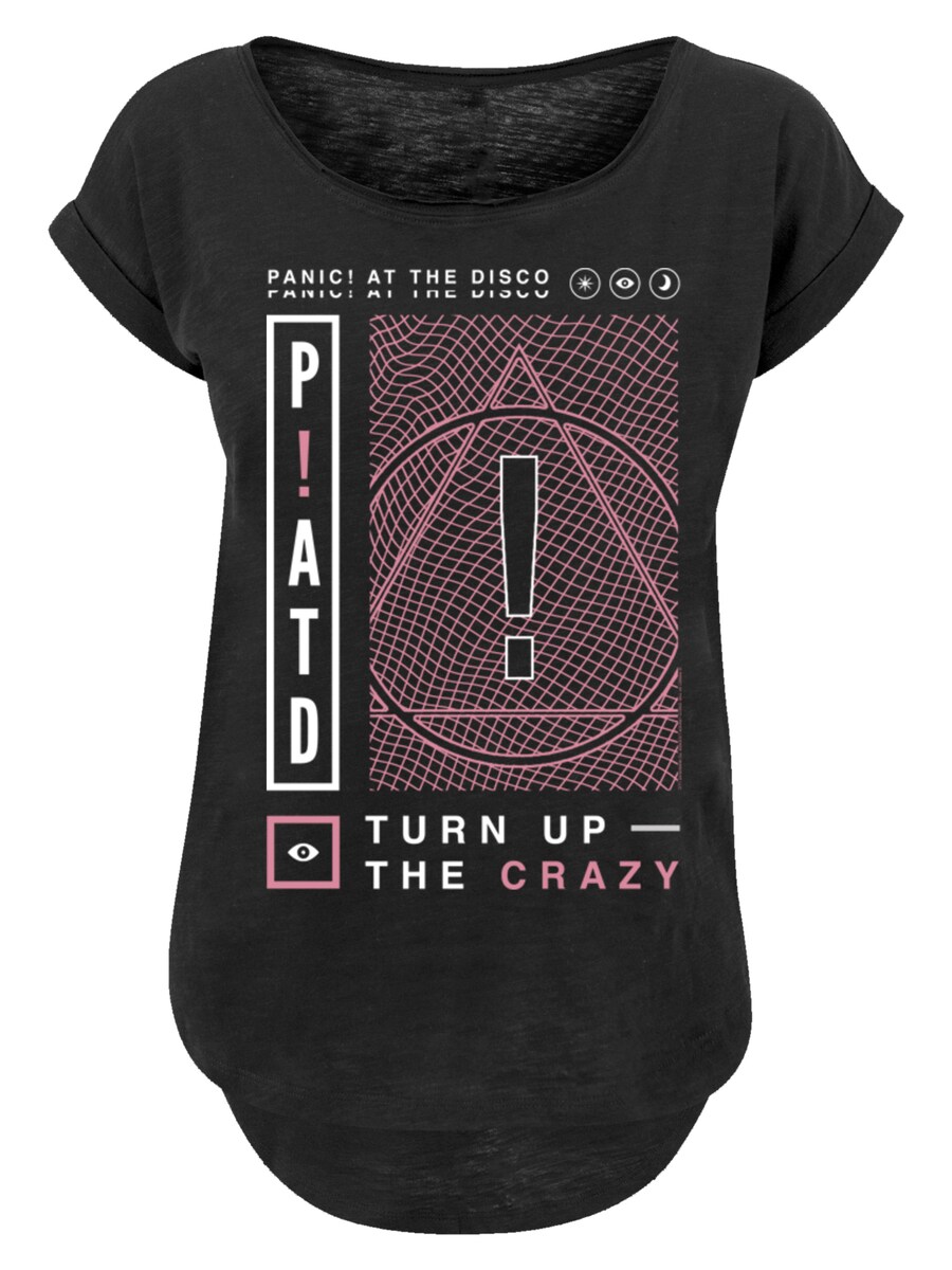 

Рубашка F4NT4STIC Panic At The Disco Turn Up The Crazy, черный