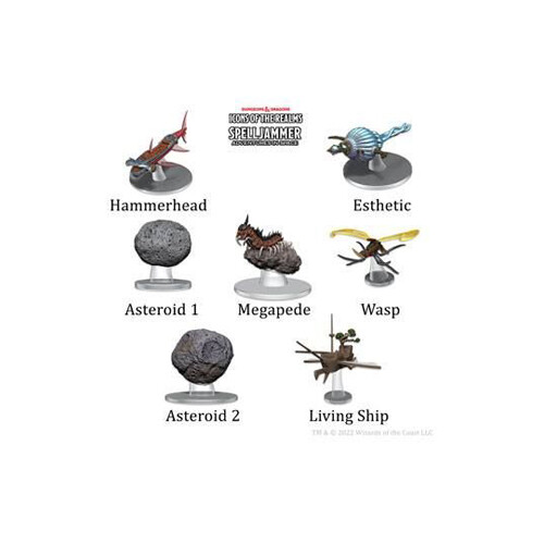 

Фигурки Asteroid Encounters – Ship Scale: D&D Icons Of The Realms Miniatures