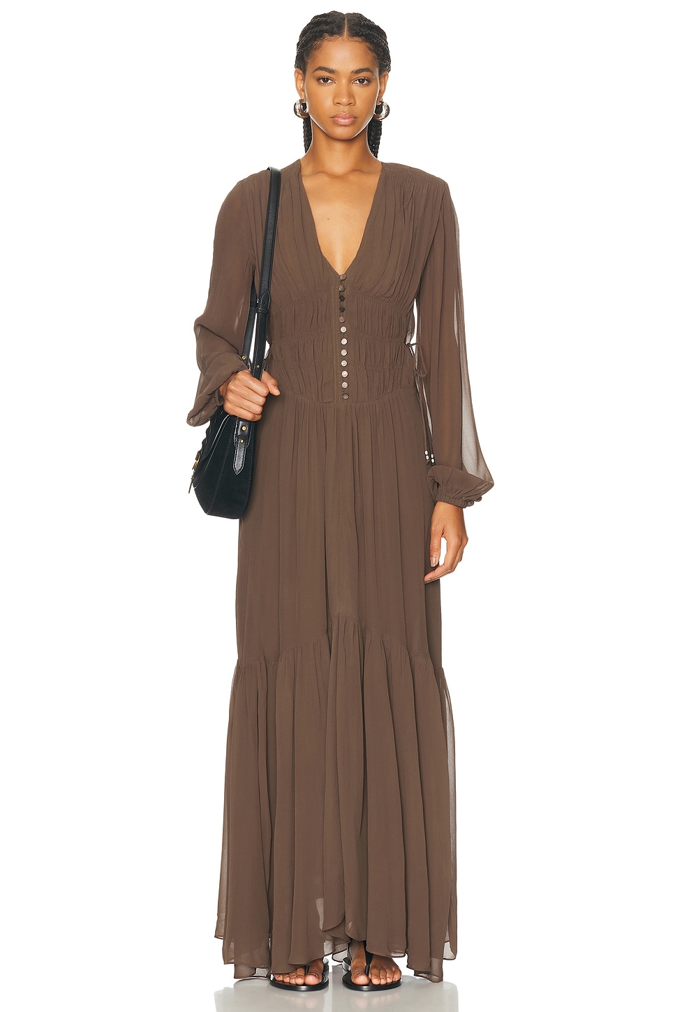 

Платье Briane Isabel Marant Etoile, KHAKI