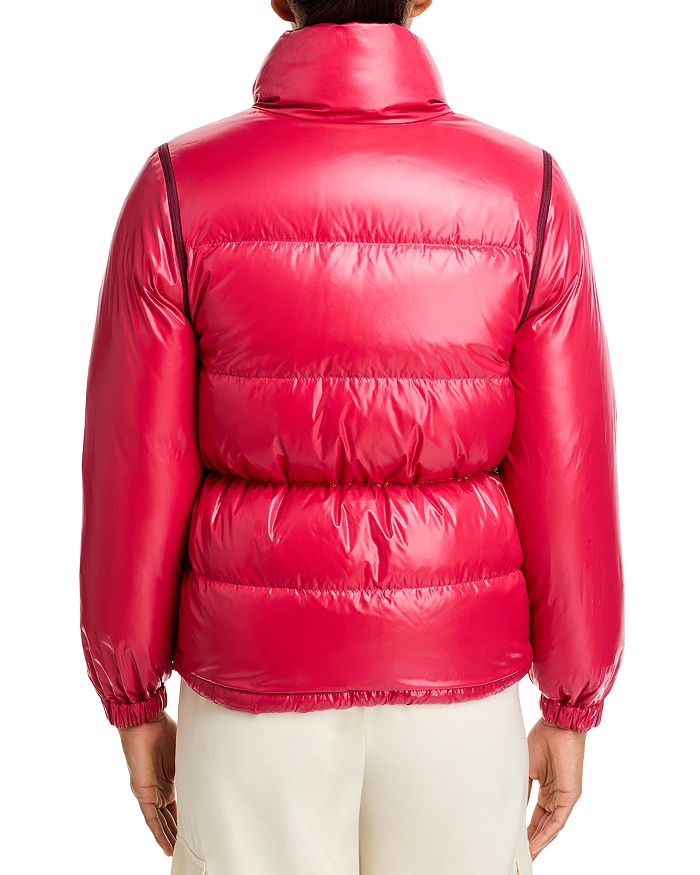 Re/Icons Verone Двусторонняя стеганая куртка Moncler, красный — фото 4