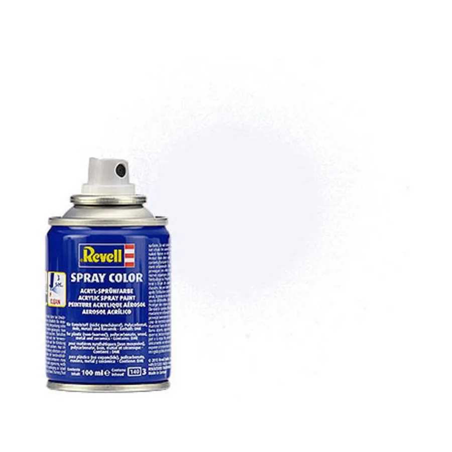 

Белый матовый, Paints - Spray Color (Revell)