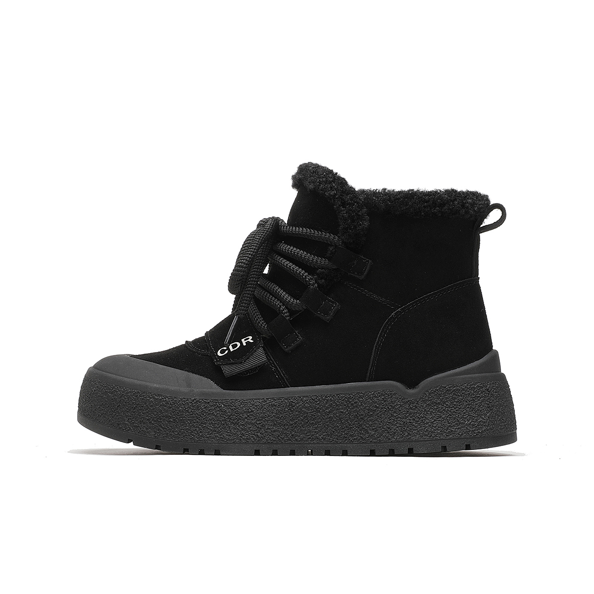 CARDANRO Утепленные снегоступы для женщин с черной подкладкой, цвет Black Padded