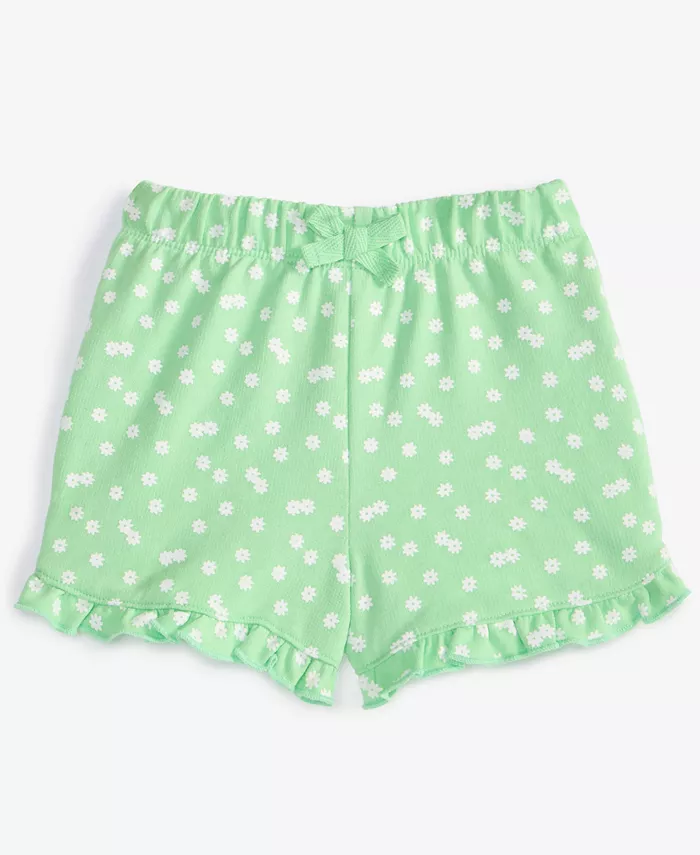 

Шорты для девочек с принтом "Daisy Dot" First Impressions, зеленый