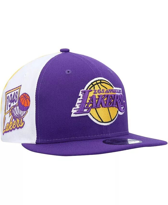 

Мужская фиолетовая бейсболка Los Angeles Lakers Pop Panels 9FIFTY Snapback New Era, фиолетовый