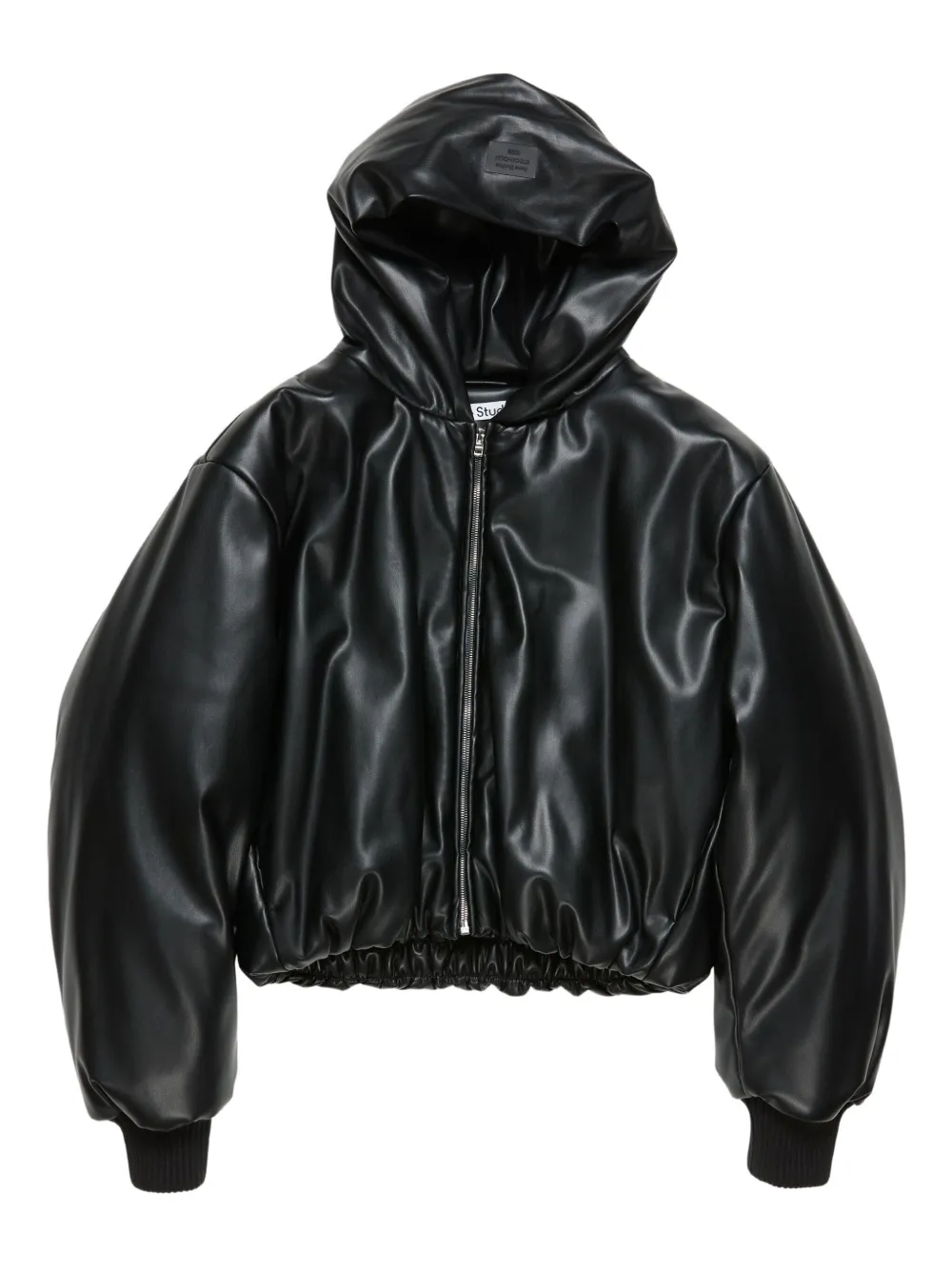 

Пуховик с капюшоном Acne Studios, черный