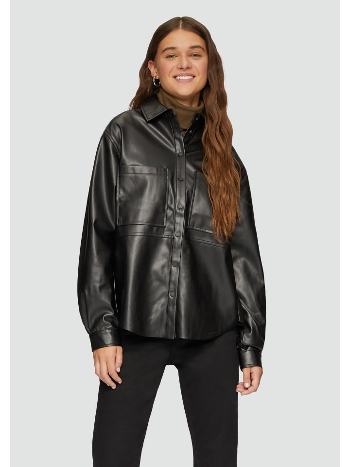 

Блуза QS Bluse langarm, черный