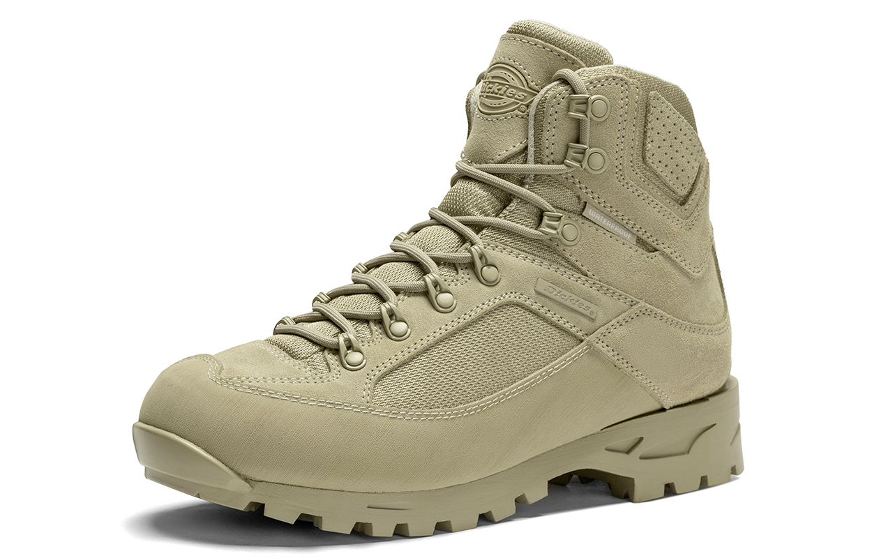Мужские ботинки Dickies Martin Boots комбинированные с сетчатыми вставками, светло-зеленый — фото 3