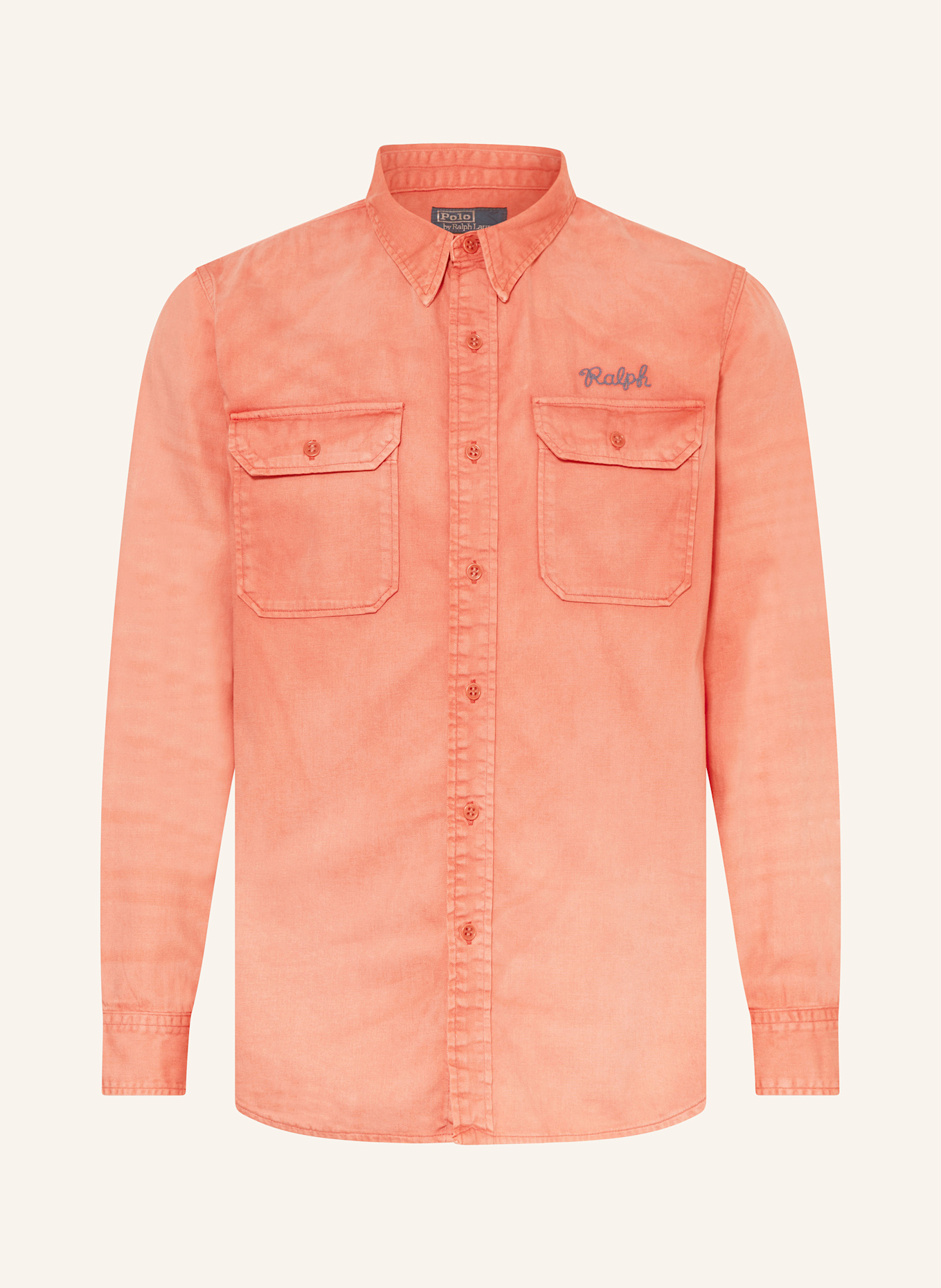 

Рубашка прямого кроя Polo Ralph Lauren, мультиколор