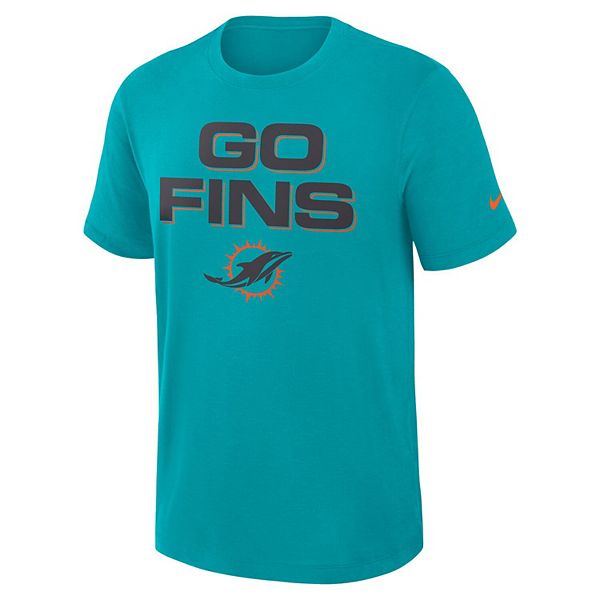 Мужская футболка turbo green miami dolphins 2025 rivalries collection slub dri-fit Nike — фото 3