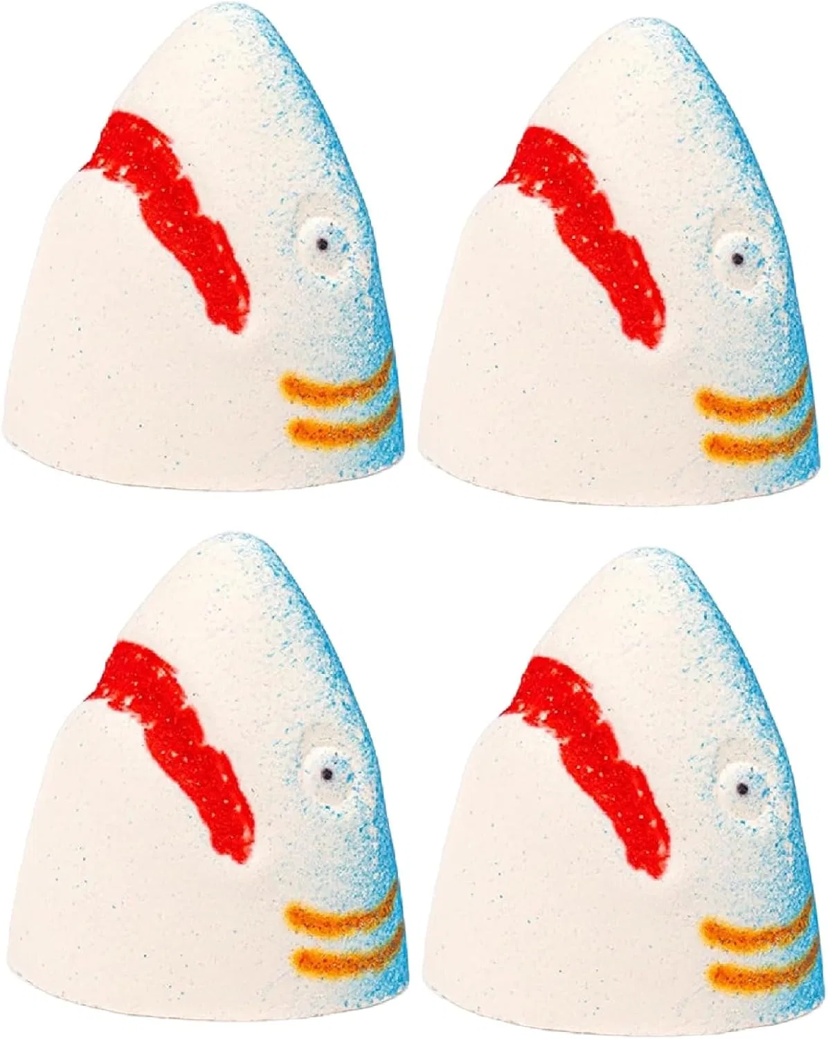 Набор бомбочек для ванны «Атака акулы», 4 шт. Miake, Pack Of 4