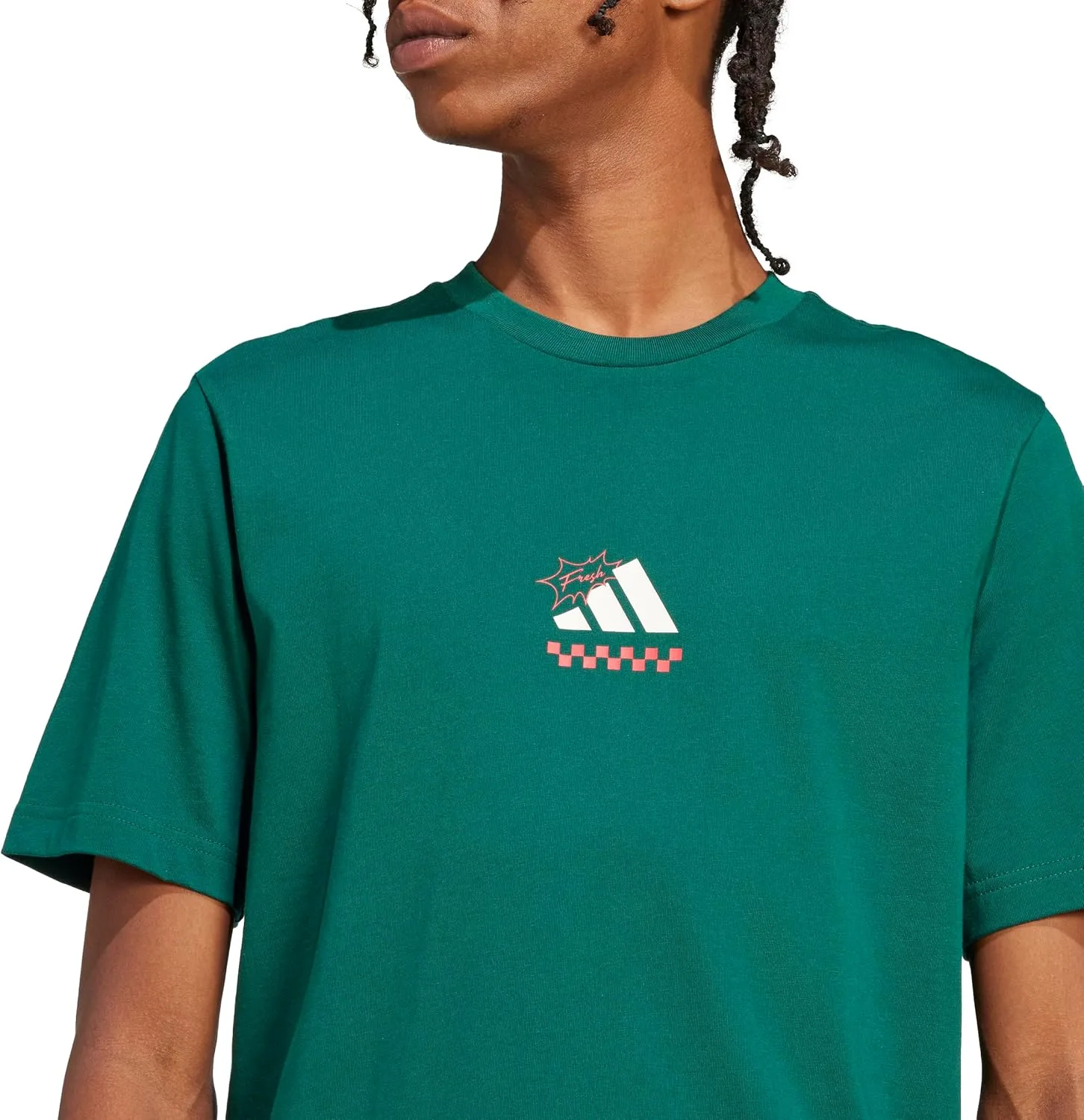 Футболка Lounge Pizza Sportswear для мужчин adidas — фото 3