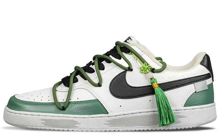 

Кроссовки Nike Court Vision 1 Skateboard Shoes Men Low-Top White/Green