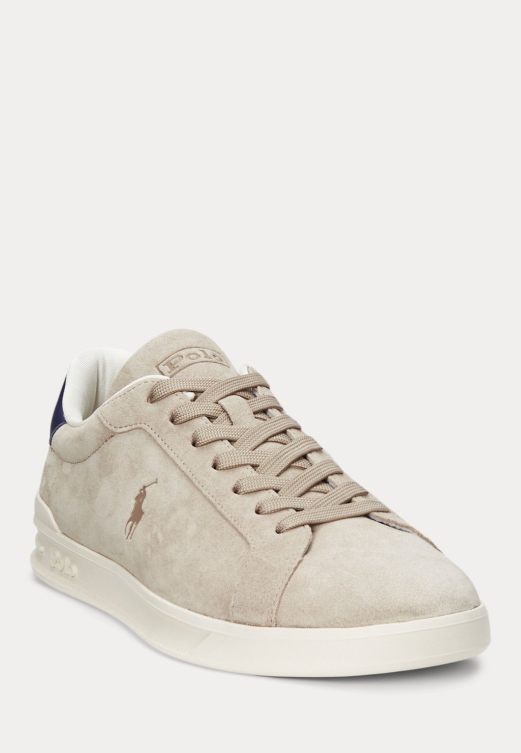 Кроссовки HERITAGE COURT II SUEDE SNEAKER UNISEX Polo Ralph Lauren, бежевый — фото 2