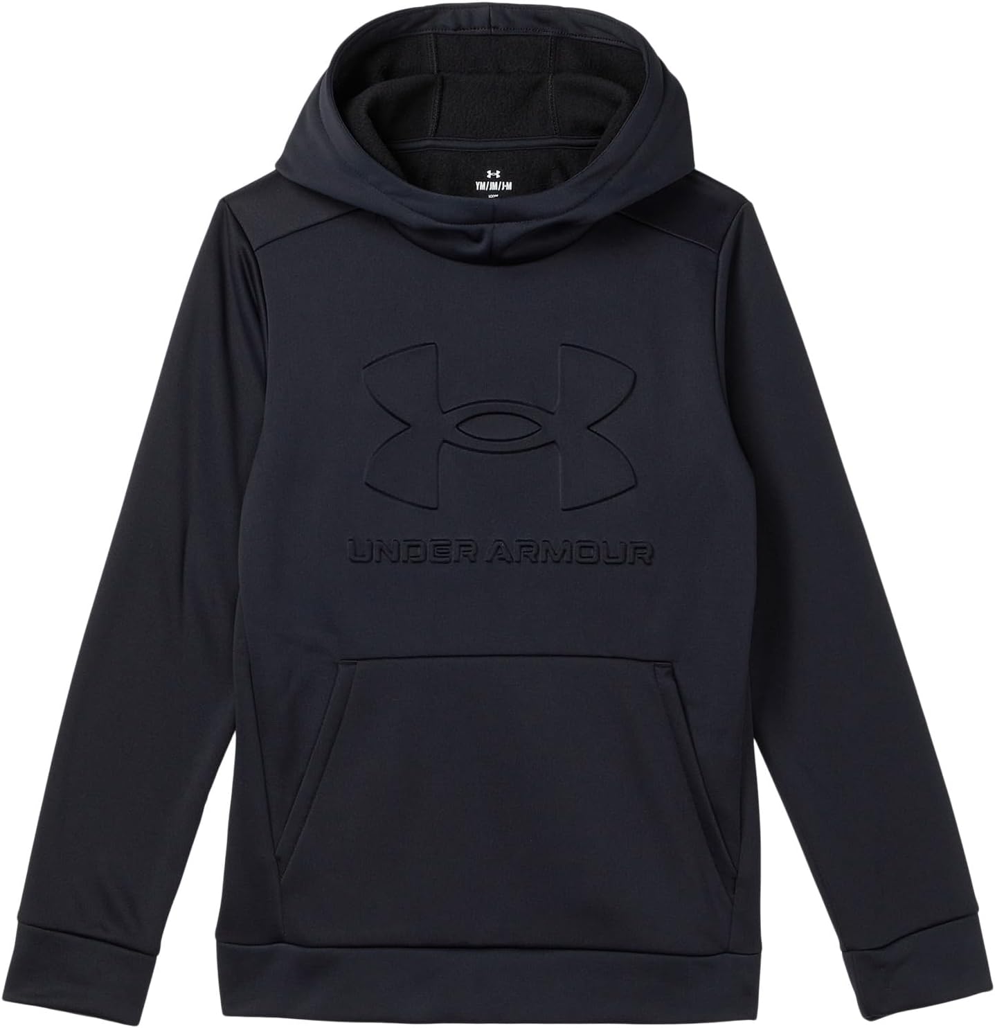 

Худи Under Armour Kids Armour Fleece Embossed Hoodie, черный