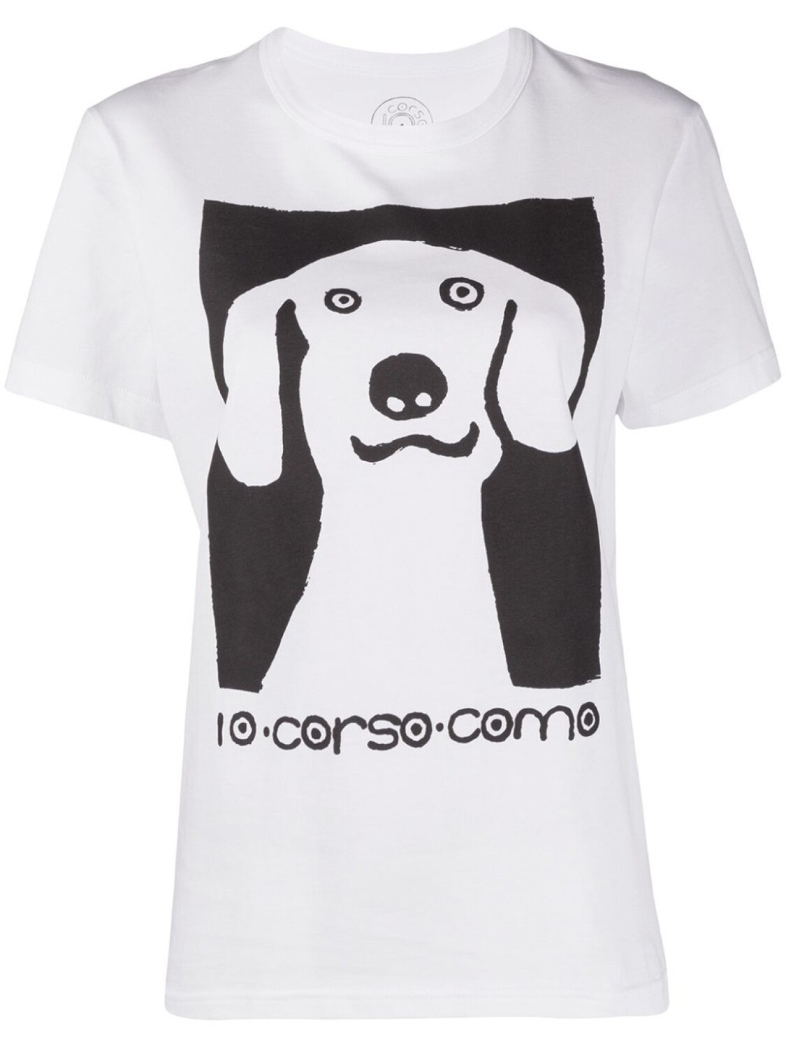 

Corso Como футболка с графичным принтом, белый