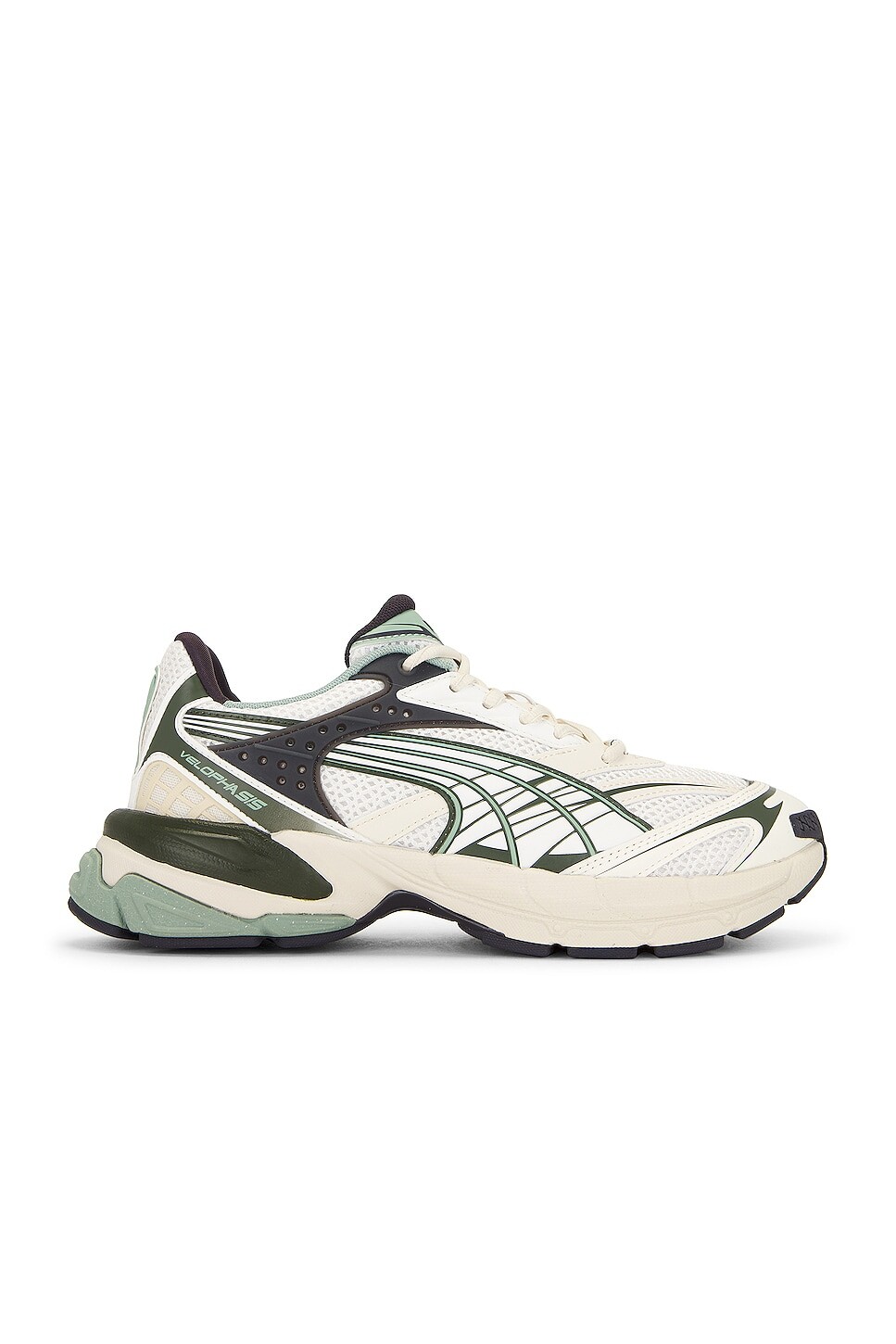 

Кроссовки Puma Select Velophasis Technisch, цвет Warm White, Green Fog, & Dark Coal, Белый, Кроссовки Puma Select Velophasis Technisch, цвет Warm White, Green Fog, & Dark Coal