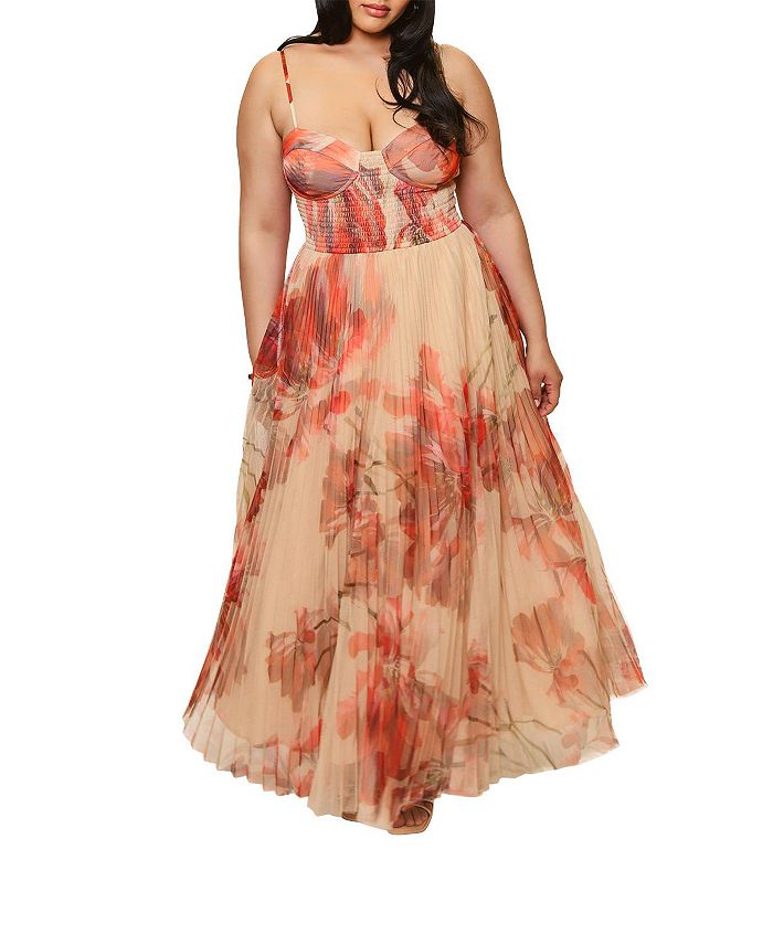 

Платье из тюля Brianna Hutch, красный