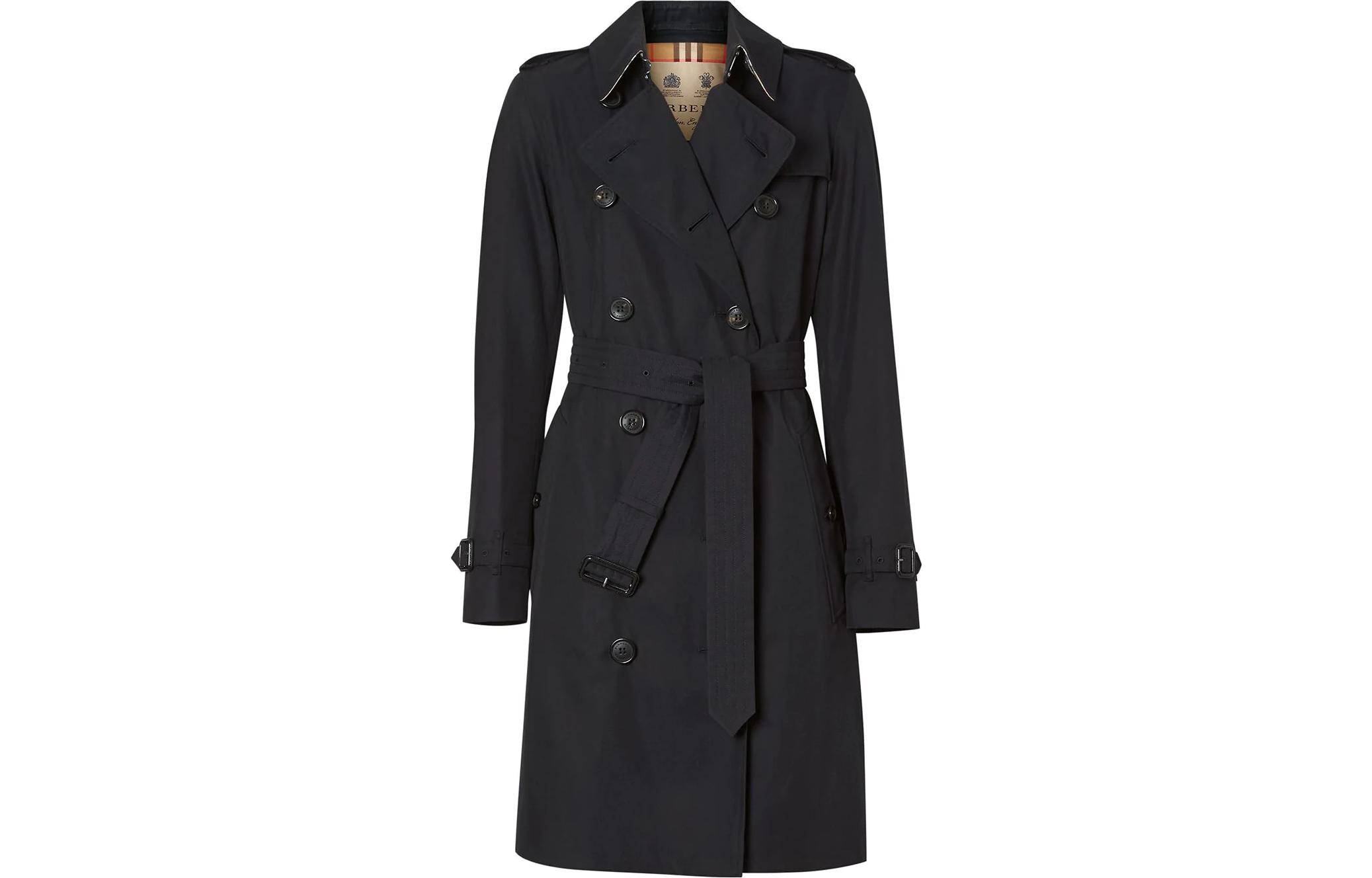 

Burberry Классическое тренч Кенсингтон, Black
