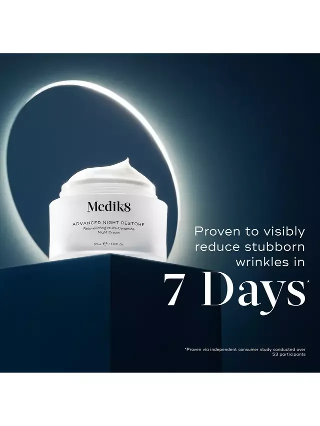 Крем для лица Medik8 — Ночной омолаживающий мультикерамический Advanced Night Restore, 50 мл — фото 3
