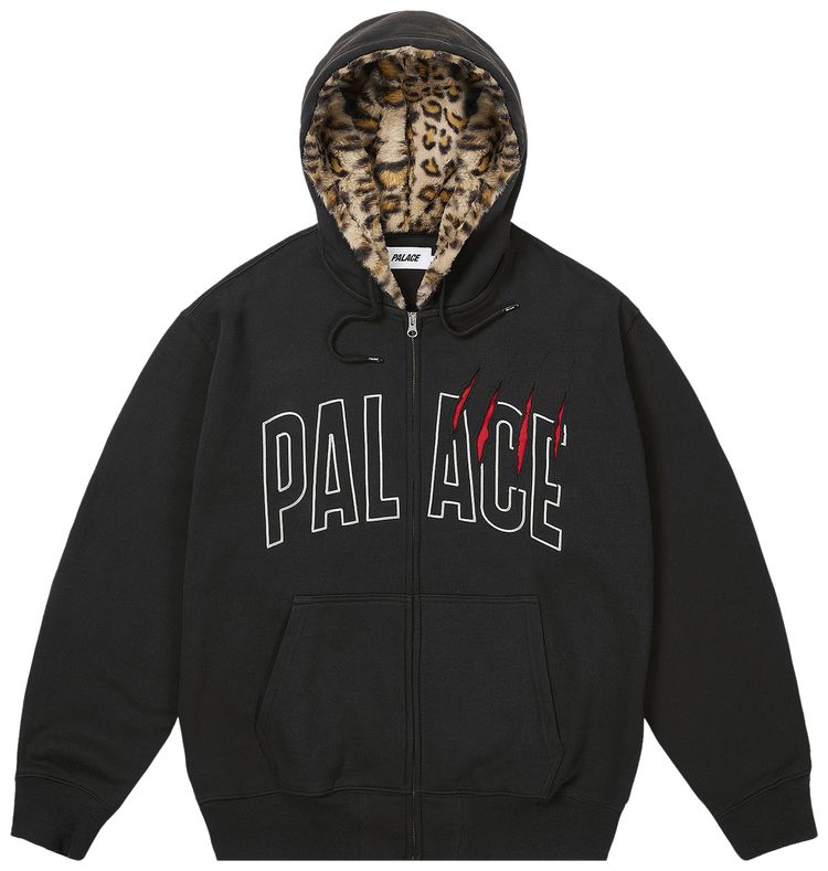 

Толстовка Palace Claw Zip Hood, черный