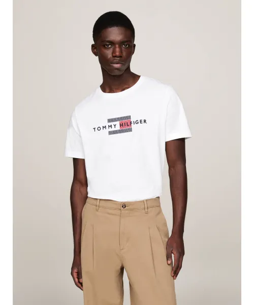 

Футболка Regular fit Tommy Hilfiger, белый