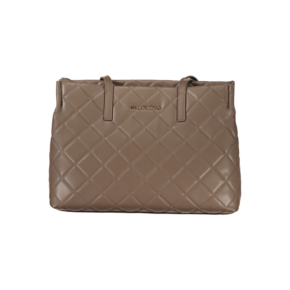 

Коричневая полиэтиленовая женская сумка Valentino Bags