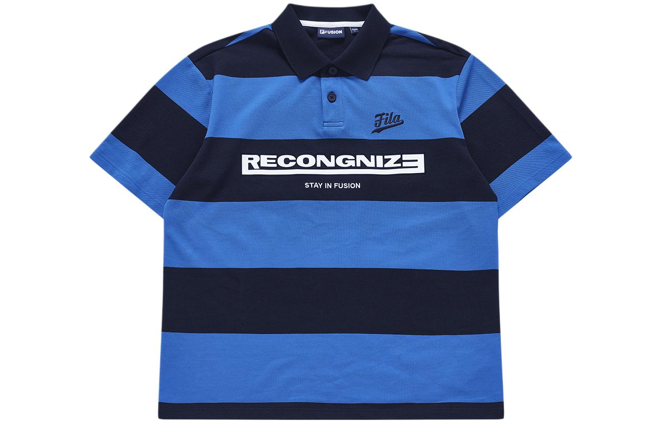 

Футболка поло мужская кобальтово-синяя FILA FUSION