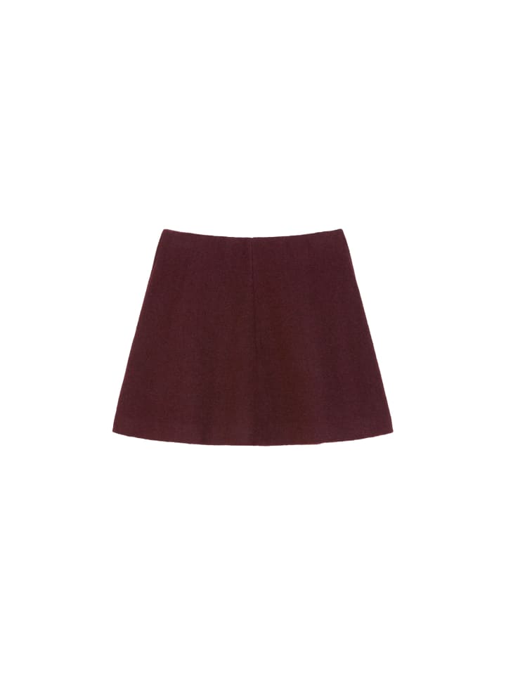 

Мини-юбка А-образной формы темно-бордового цвета Marc O'Polo DENIM