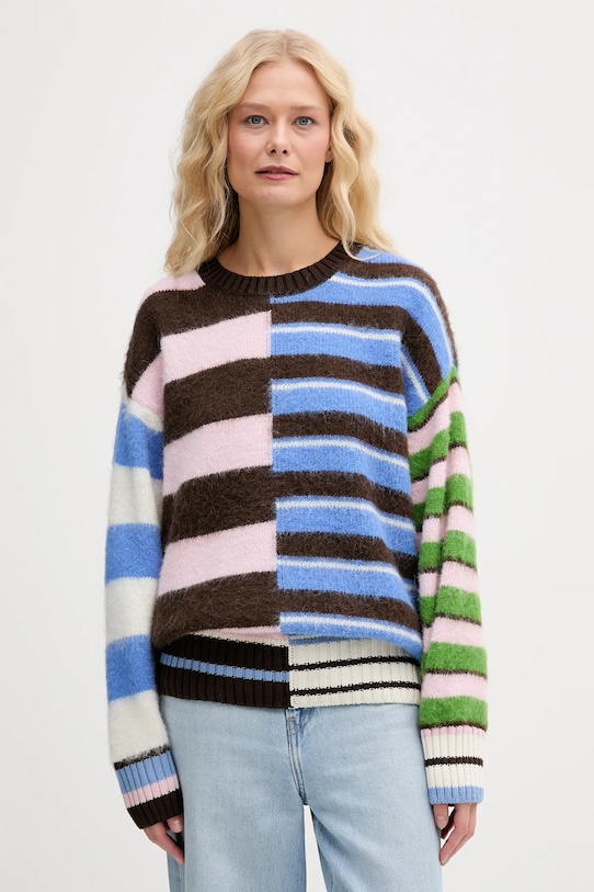 

Свитер из смесовой шерсти Stine Goya, коричневый